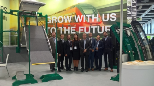 Carbures attended the Innotrans fair in Berlin with its first railway pieces